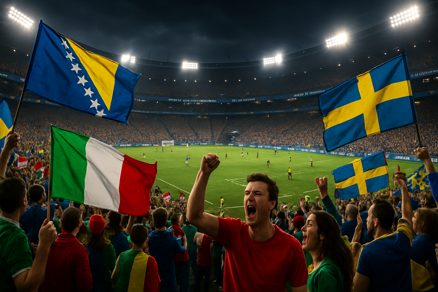 World Cup 2026 Playoff Drama: Italy and Bosnia Advance as European Giants Battle for Final Spots
