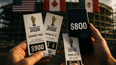 FIFA World Cup 2026 Tickets Reach Record Prices as Demand Soars 100 Days Before Tournament