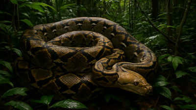 World's Largest Wild Python Captured in Indonesia Sets New Conservation Record