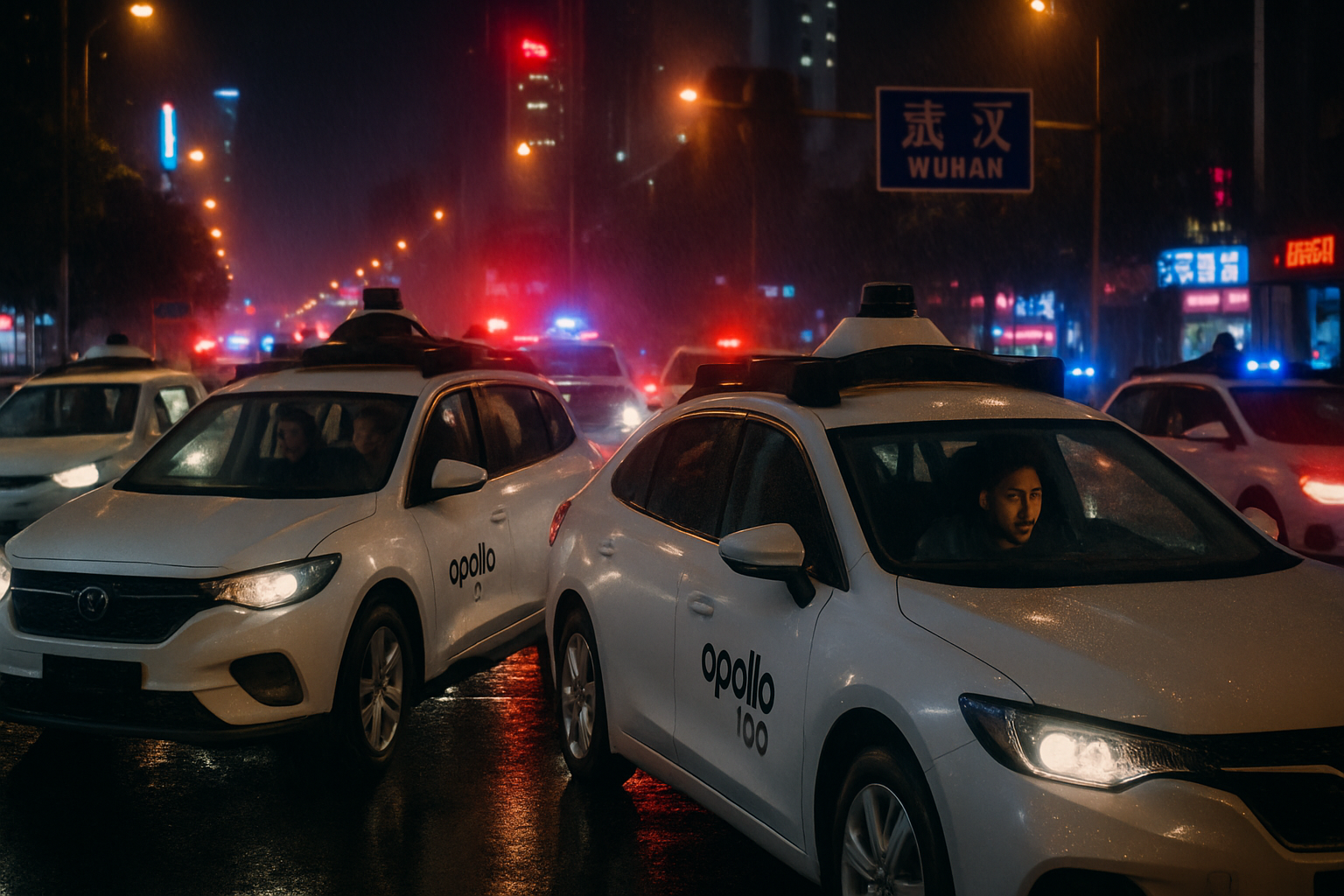 Mass Robotaxi System Failure Strands 100 Driverless Vehicles in Wuhan, Sparking Passenger Panic