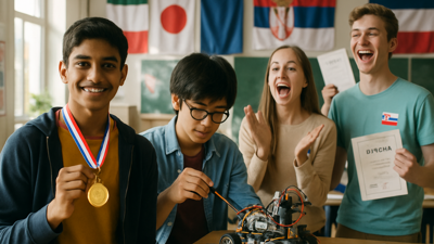 Young Minds Shaping Tomorrow: Extraordinary Achievements from Serbia and Slovakia Herald Global Educational Renaissance