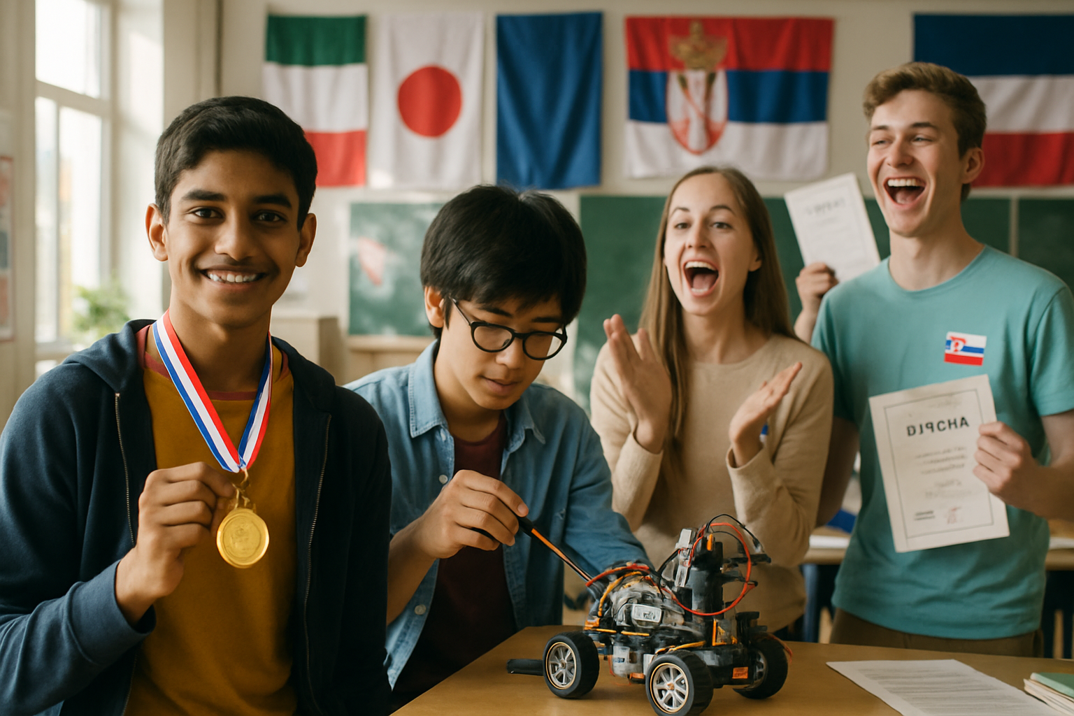 Young Minds Shaping Tomorrow: Extraordinary Achievements from Serbia and Slovakia Herald Global Educational Renaissance