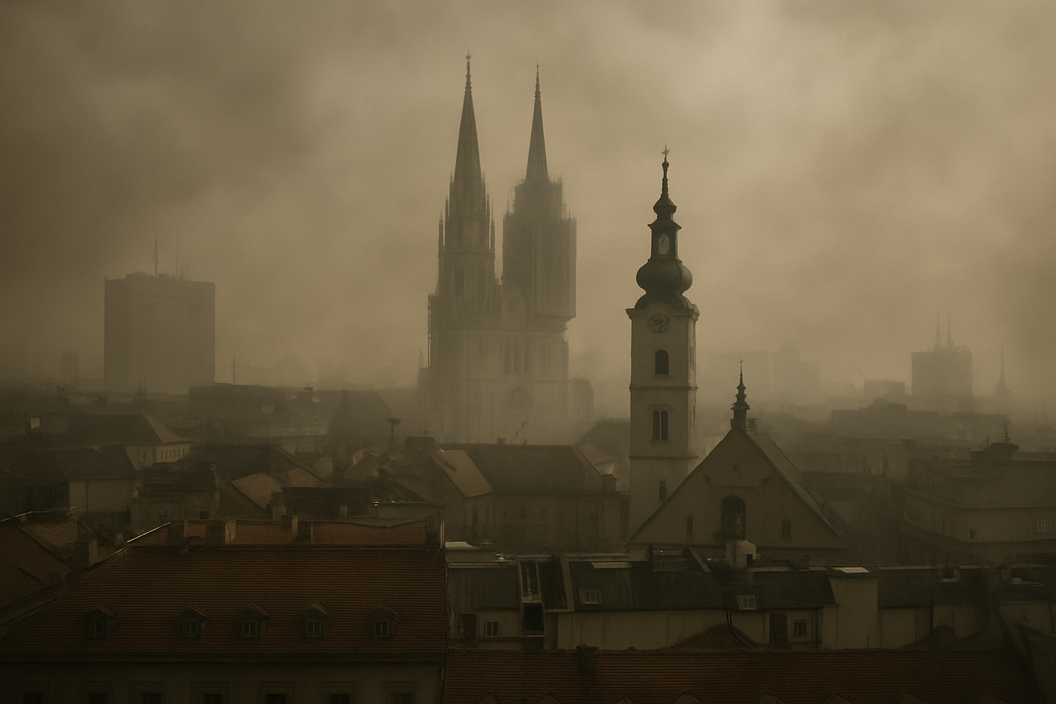 Zagreb's Air Pollution Crisis: A City Gasping for Clean Air While Questions Mount Over Government Action