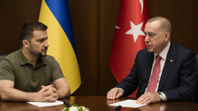 Zelensky Makes Surprise Istanbul Visit for Security Talks with Erdogan Amid Diplomatic Stalemate