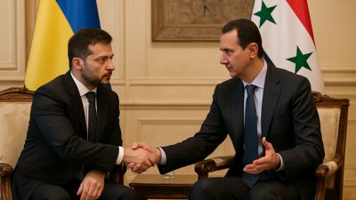 Zelensky's Historic Damascus Visit Marks Ukraine's Strategic Pivot to Middle East Security Partnership