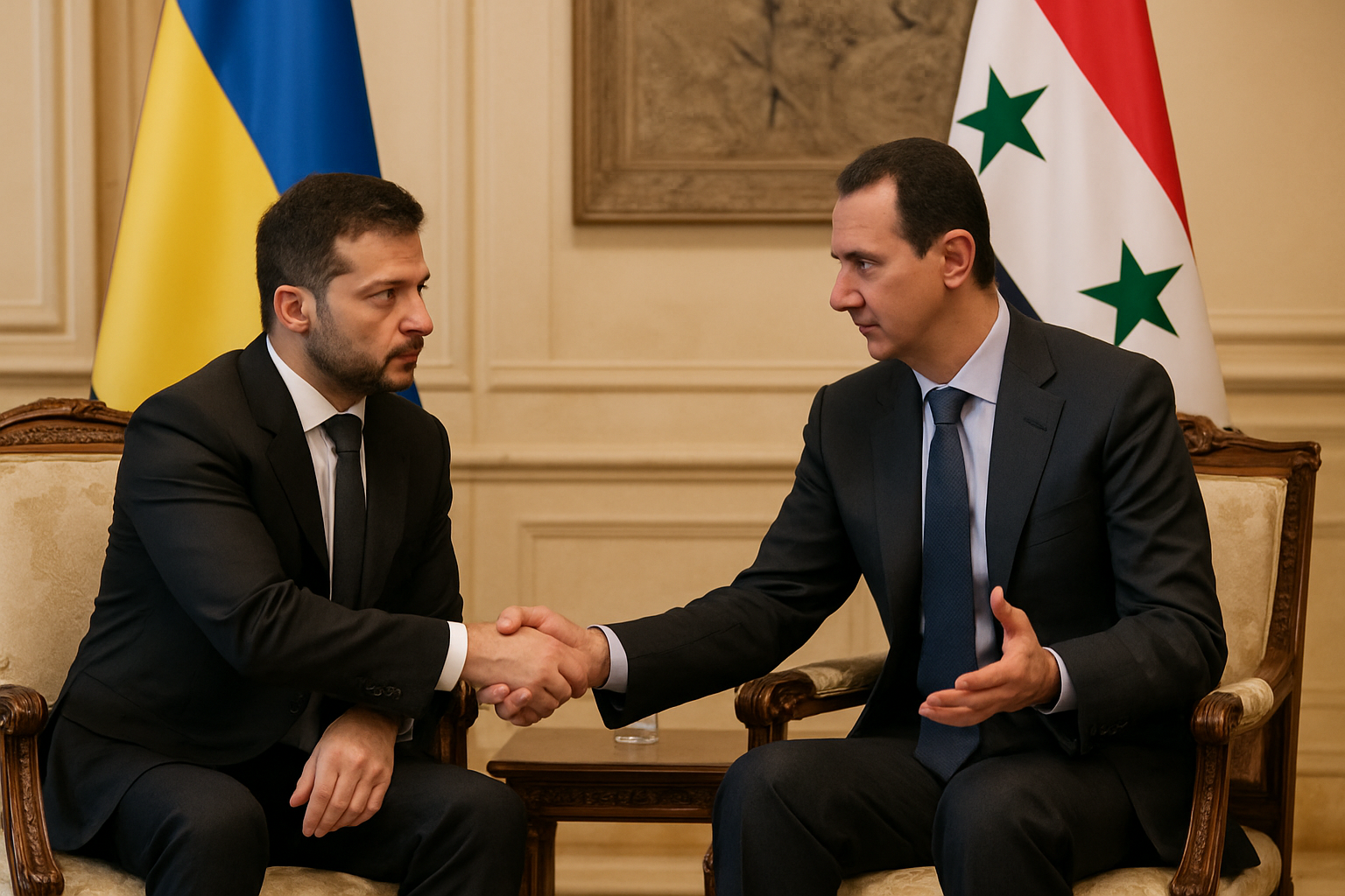 Zelensky's Historic Damascus Visit Marks Ukraine's Strategic Pivot to Middle East Security Partnership