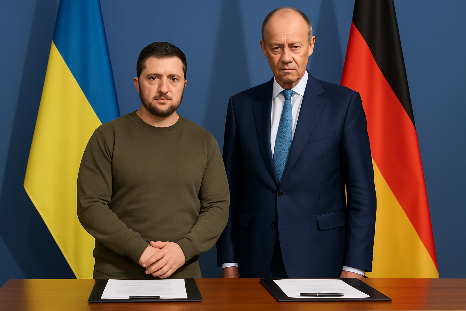 Ukraine and Germany Sign Historic Defense Cooperation Deal as Zelensky Visits Berlin