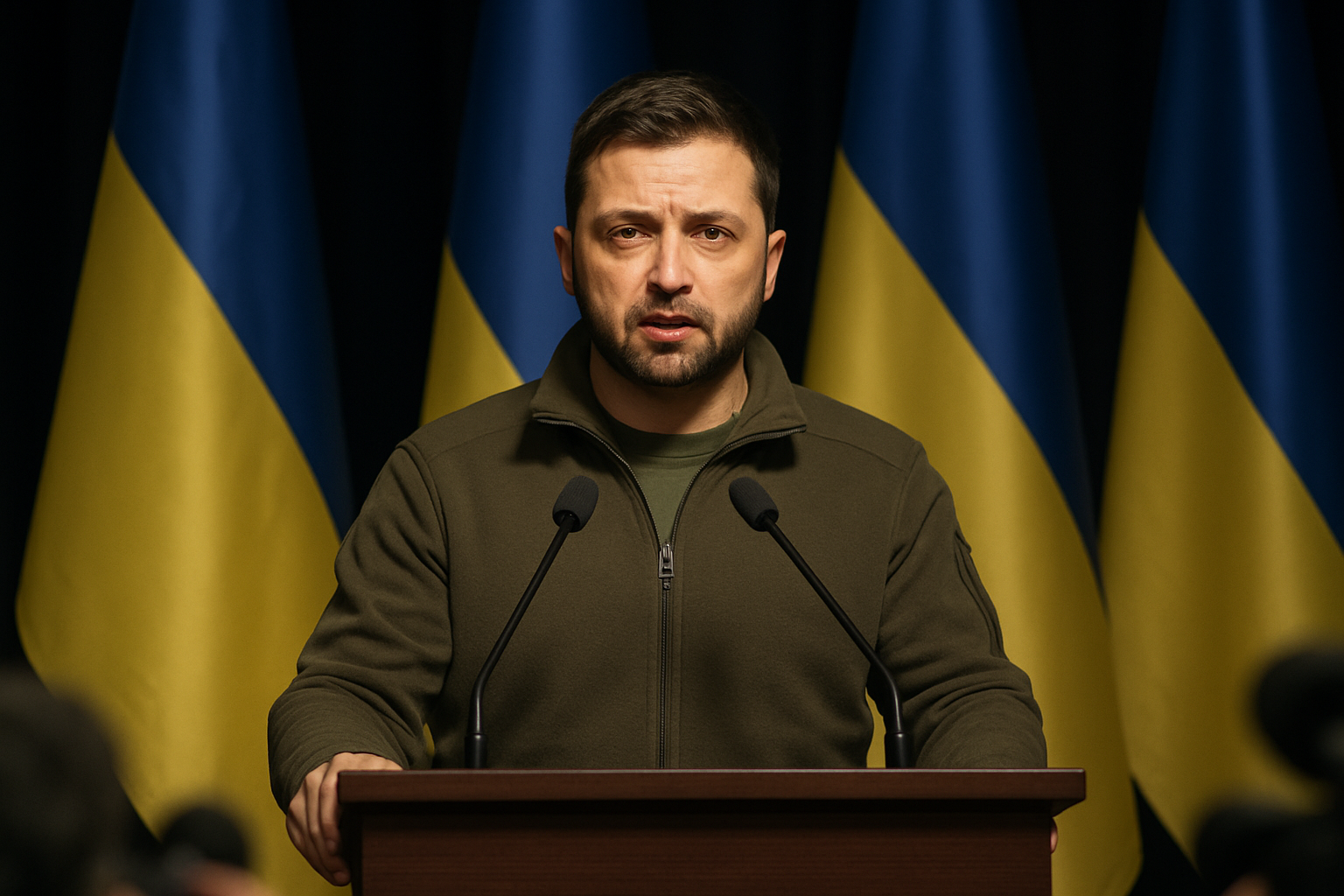 Zelensky Sets Conditions for Ukraine Elections: Ceasefire and Security Guarantees Required First