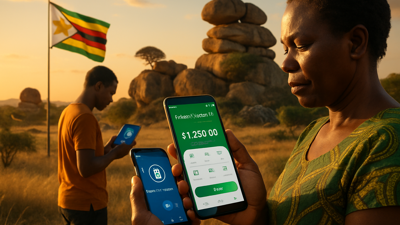 Zimbabwe Launches World-First Programmable Collateral-to-Fiat Platform as Global Crypto Markets Collapse