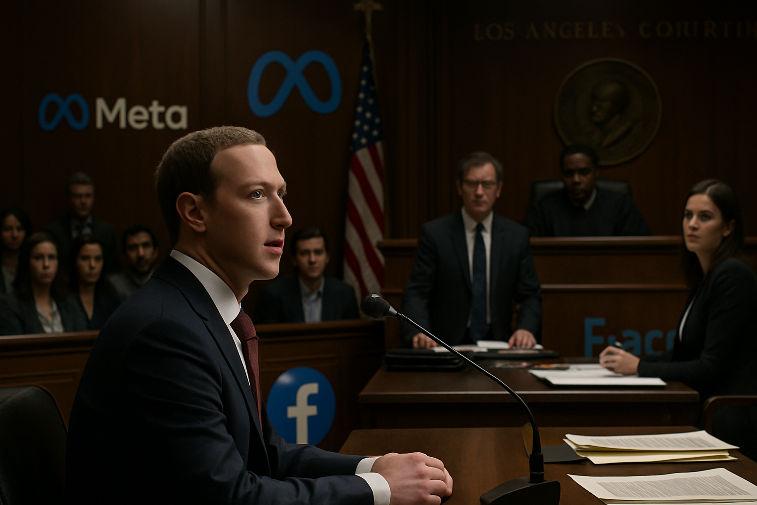 Zuckerberg Defends Meta Policies in Historic Social Media Addiction Trial